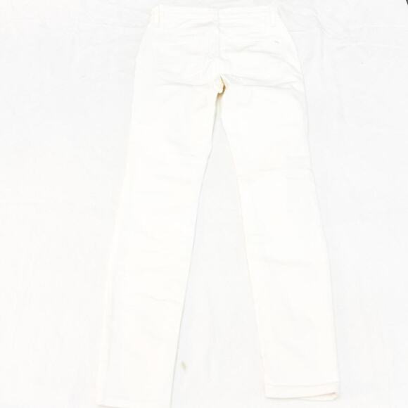 Madewell 9" High-Rise Skinny Denim Jeans White Pants Size 26 - Picture 3 of 8